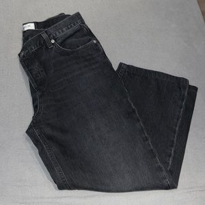 AGOLDE Crisscross Black Jeans